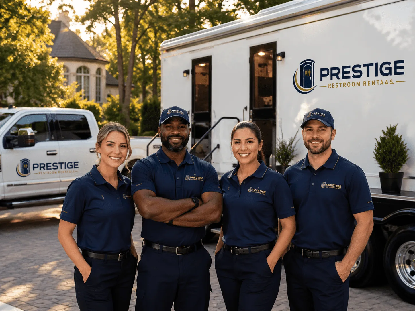 Trusted Luxury Portable Restrooms company in Mount Hermon, LA